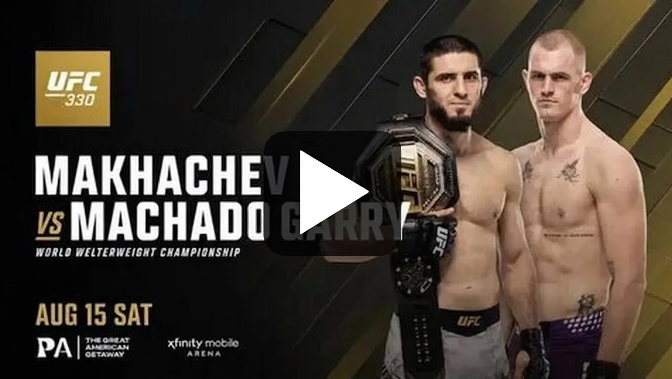 Прямая трансляция турнира UFC 330: Махачев – Гэрри