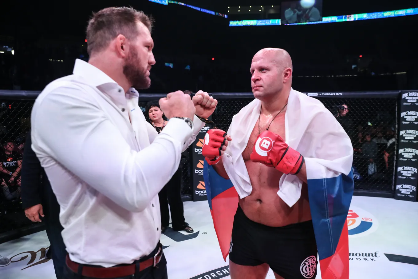 Райан Бейдер и Федор Емельяненко