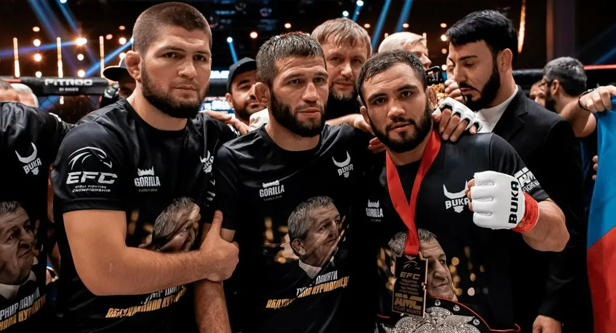 Хабиб Нурмагомедов, Шамиль Завуров и Нариман Аббасов