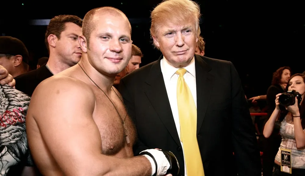 Федор Емельяненко и Дональд Трамп