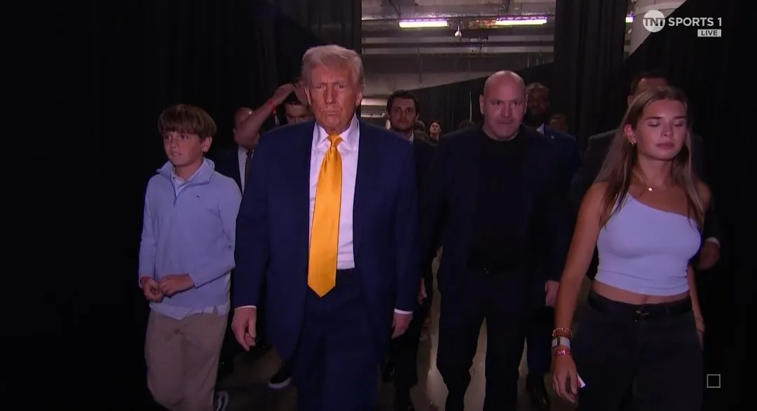 Дональд Трамп и Дана Уайт