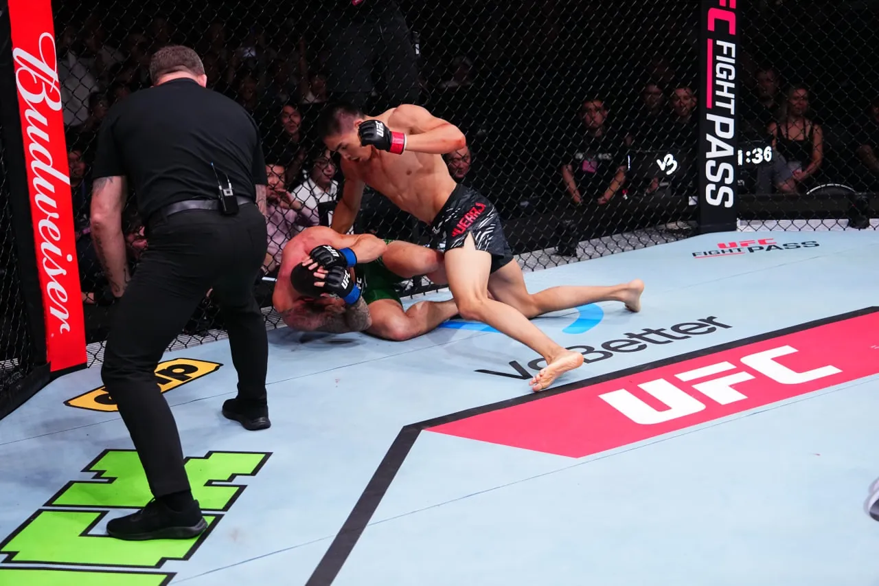 Тайлак Нуражы победно дебютировал в UFC