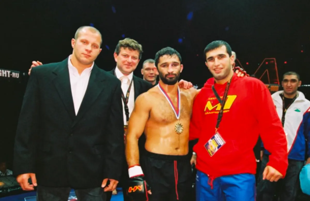 Федор Емельяненко, Вадим Финкельштейн и Амар Сулоев