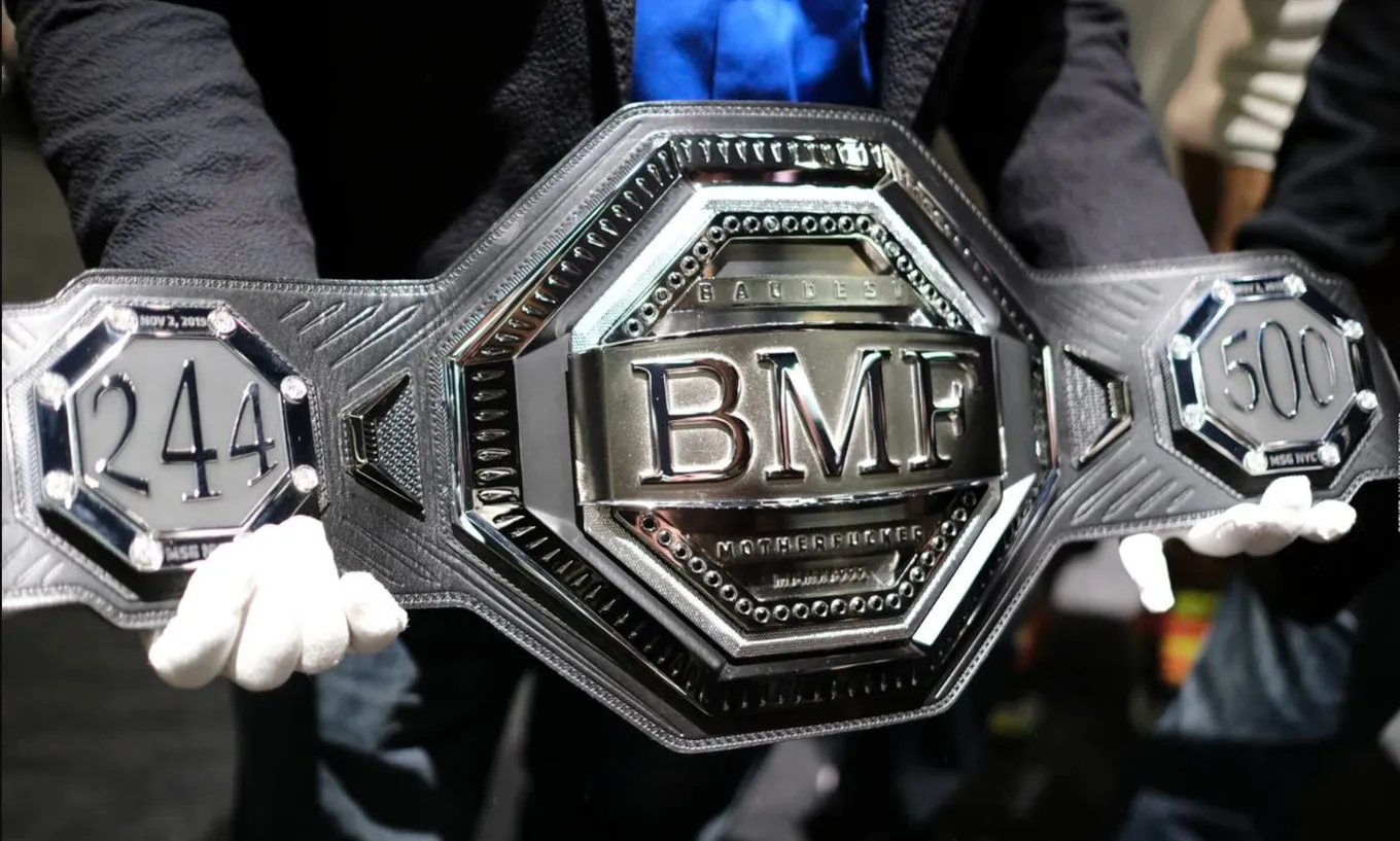 Пояс BMF. Для настоящих гангстеров в мире ММА