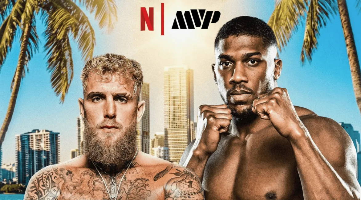 Джейк Пол и Энтони Джошуа