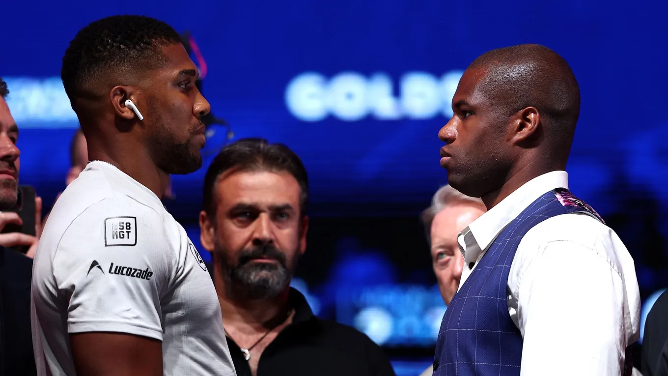 Энтони Джошуа и Даниэль Дюбуа