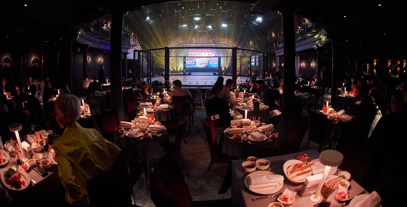 ММА на площадке гастрономического театра «Одеон»