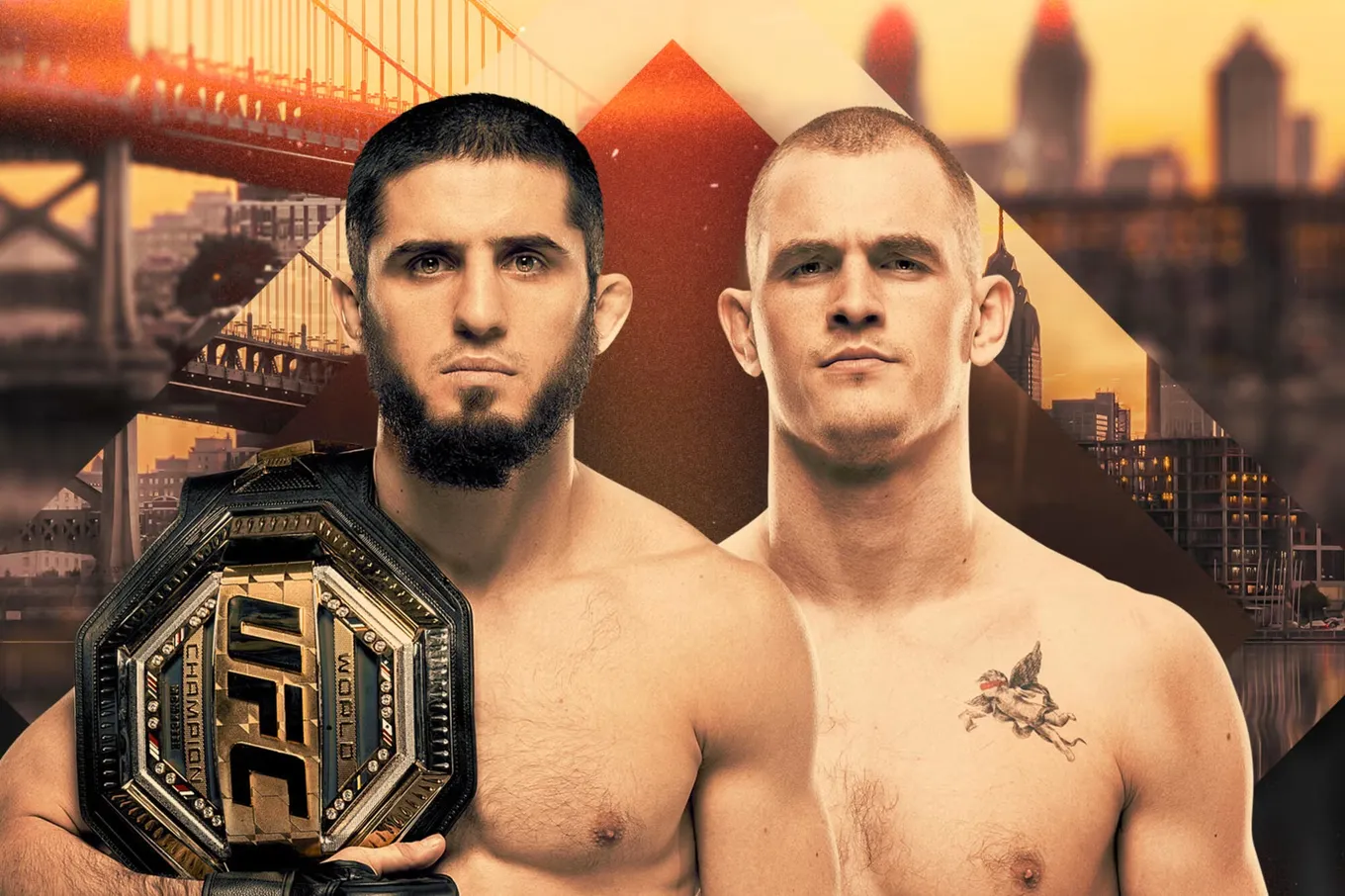Поединок Ислама Махачева и Иэна Мачадо Гэрри возглавит UFC 330