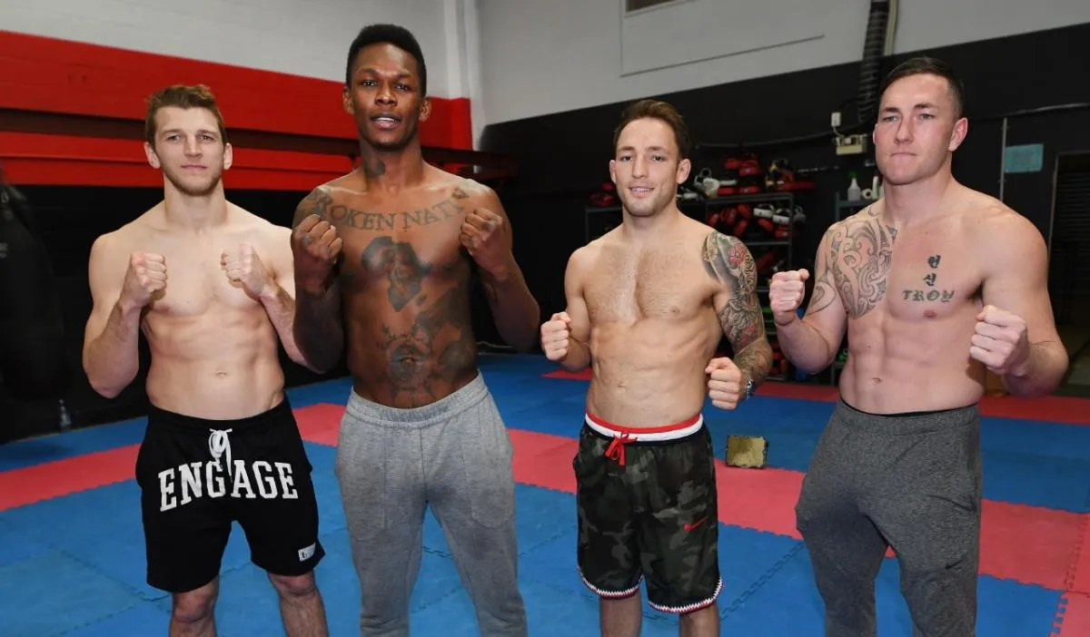 Брэд Ридделл со звездными коллегами в City Kickboxing