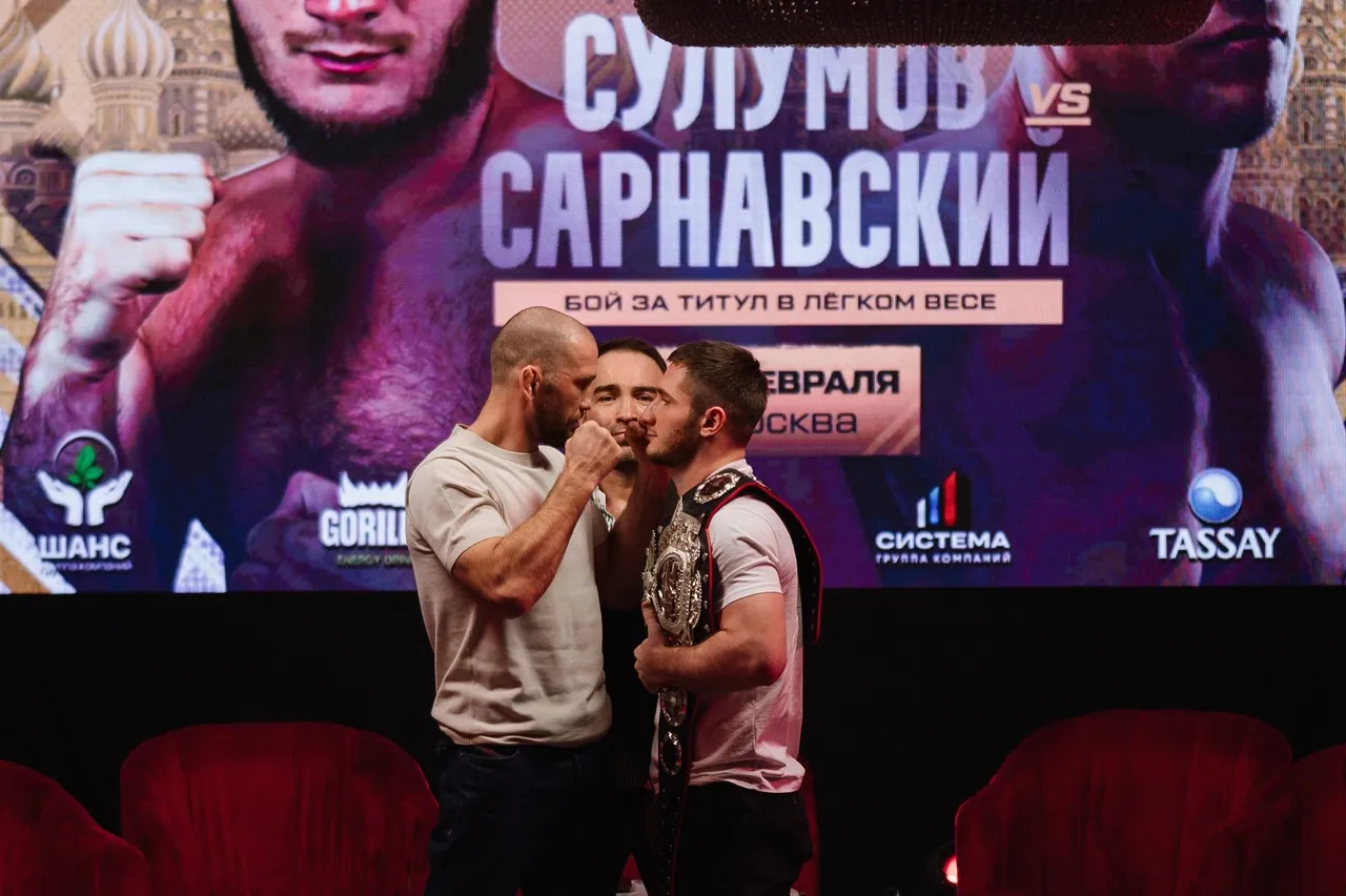 Александр Сарнавский и Магомед Сулумов