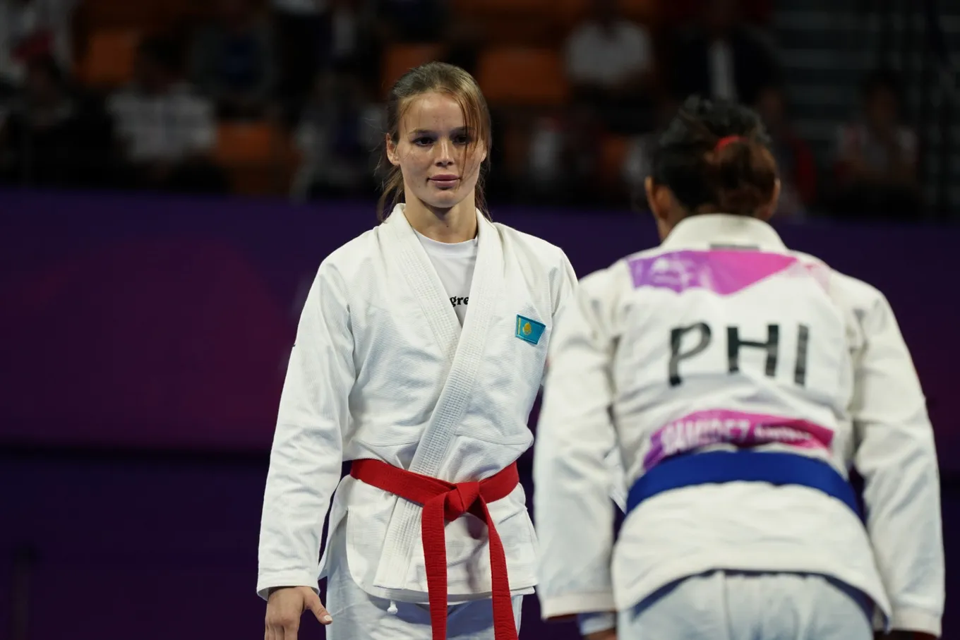 Галина Дуванова на Азиатских играх по джиу-джитсу