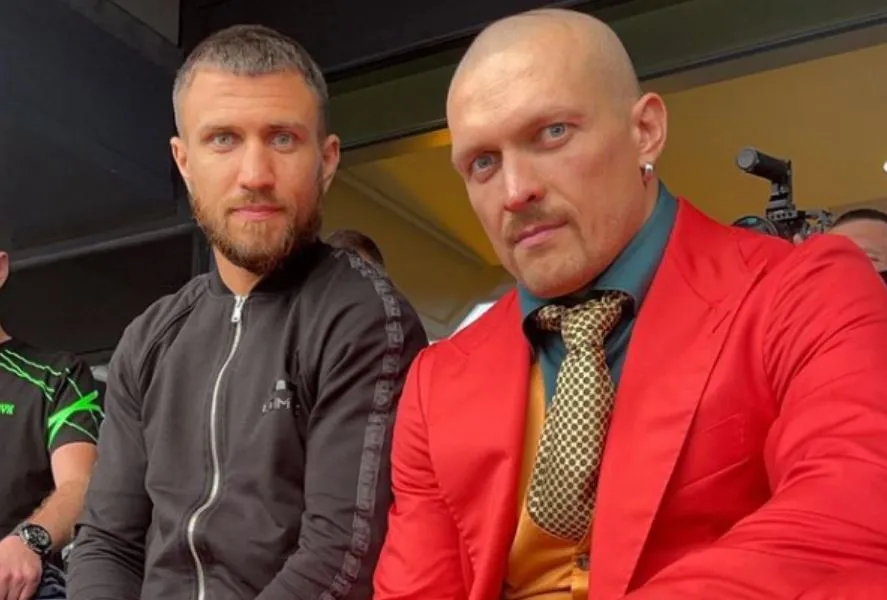 Василий Ломаченко и Александр Усик