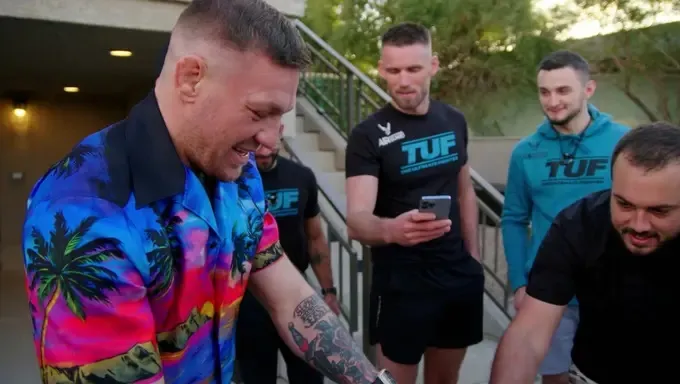 На TUF 31 Конор учит бойцов готовить рагу на пиве, а не фирменным фишкам в бою