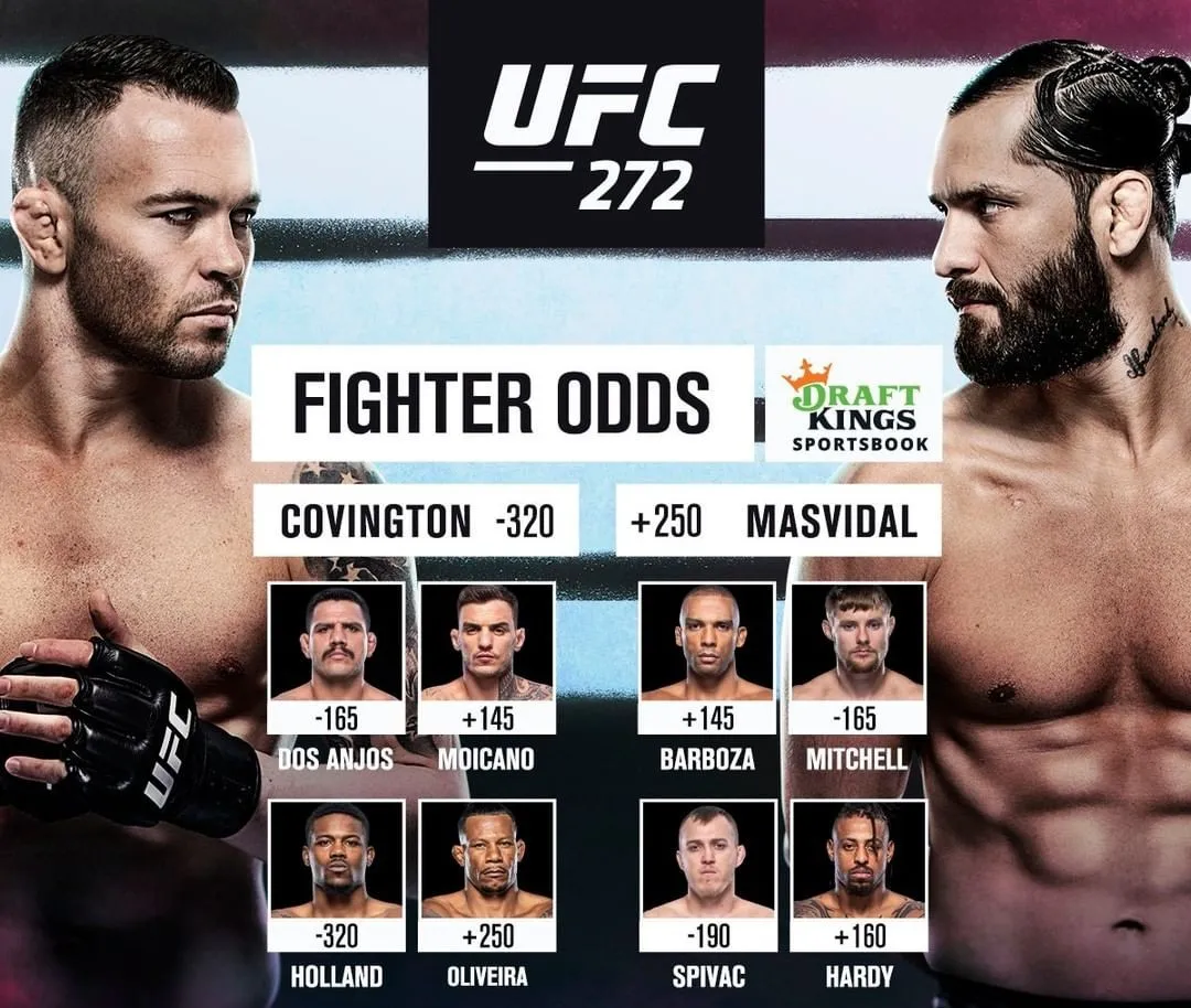 Основной Кард UFC 272 6 марта