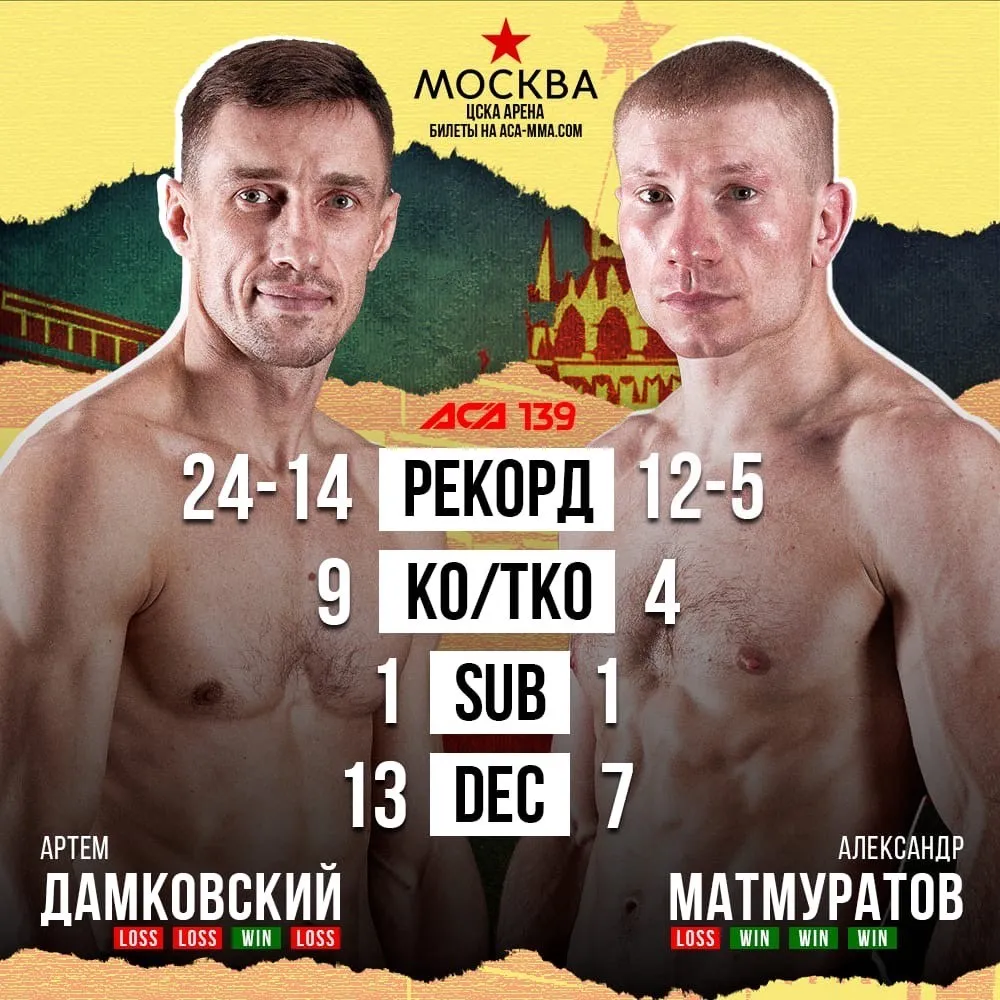 Дамковский — Матмуратов