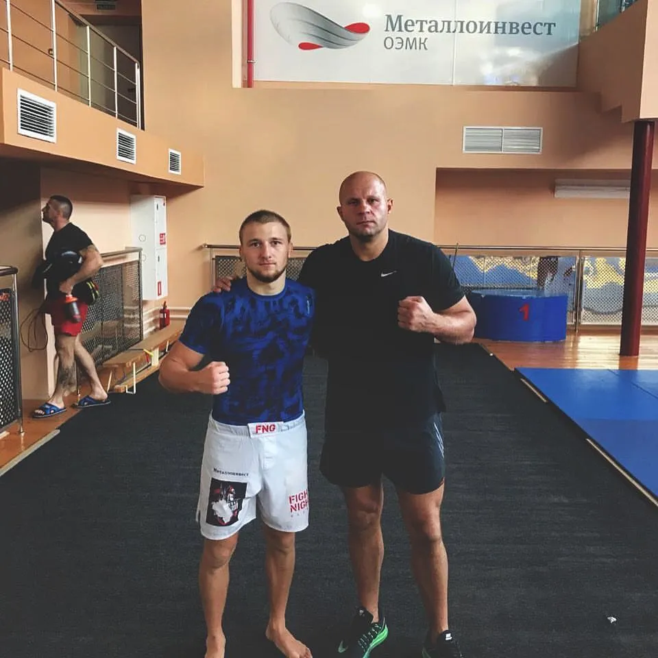 Никита Михайлов и Фёдор Емельяненко