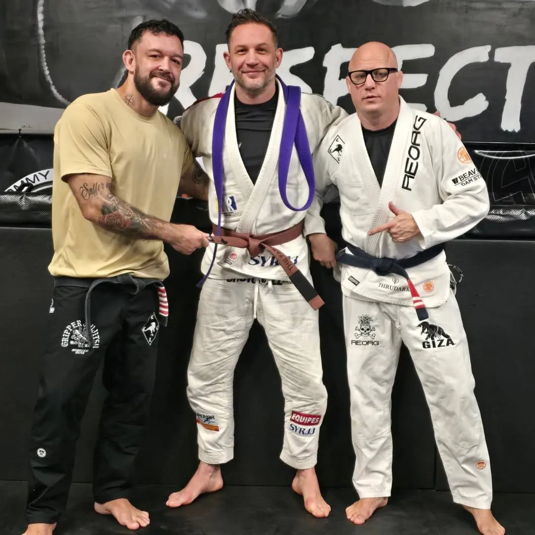 Том Харди получил коричневый пояс по BJJ