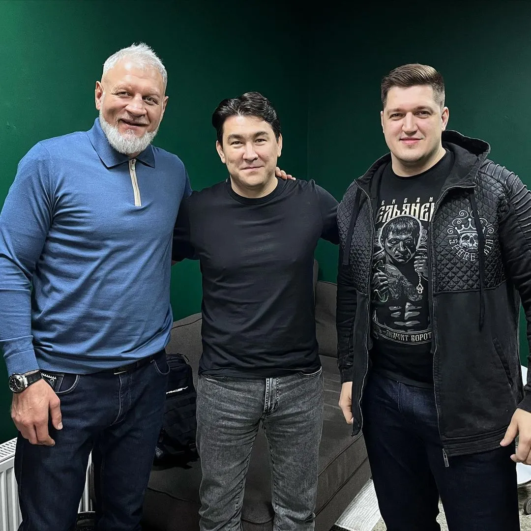 Александр Емельяненко, Азамат Мусагалиев и Никита Бурчак