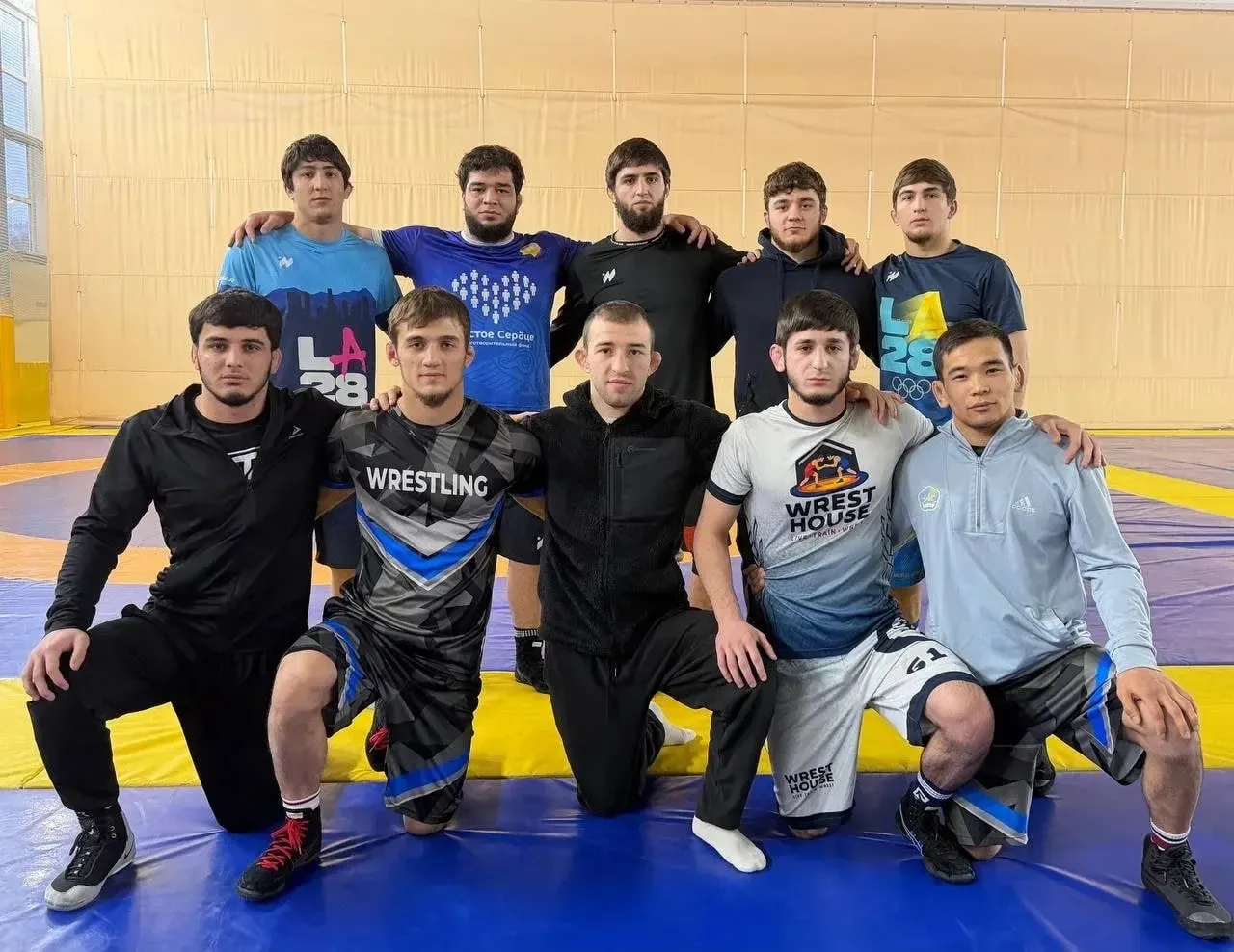 Сборная России по вольной борьбе перед чемпионатом Европы U-23