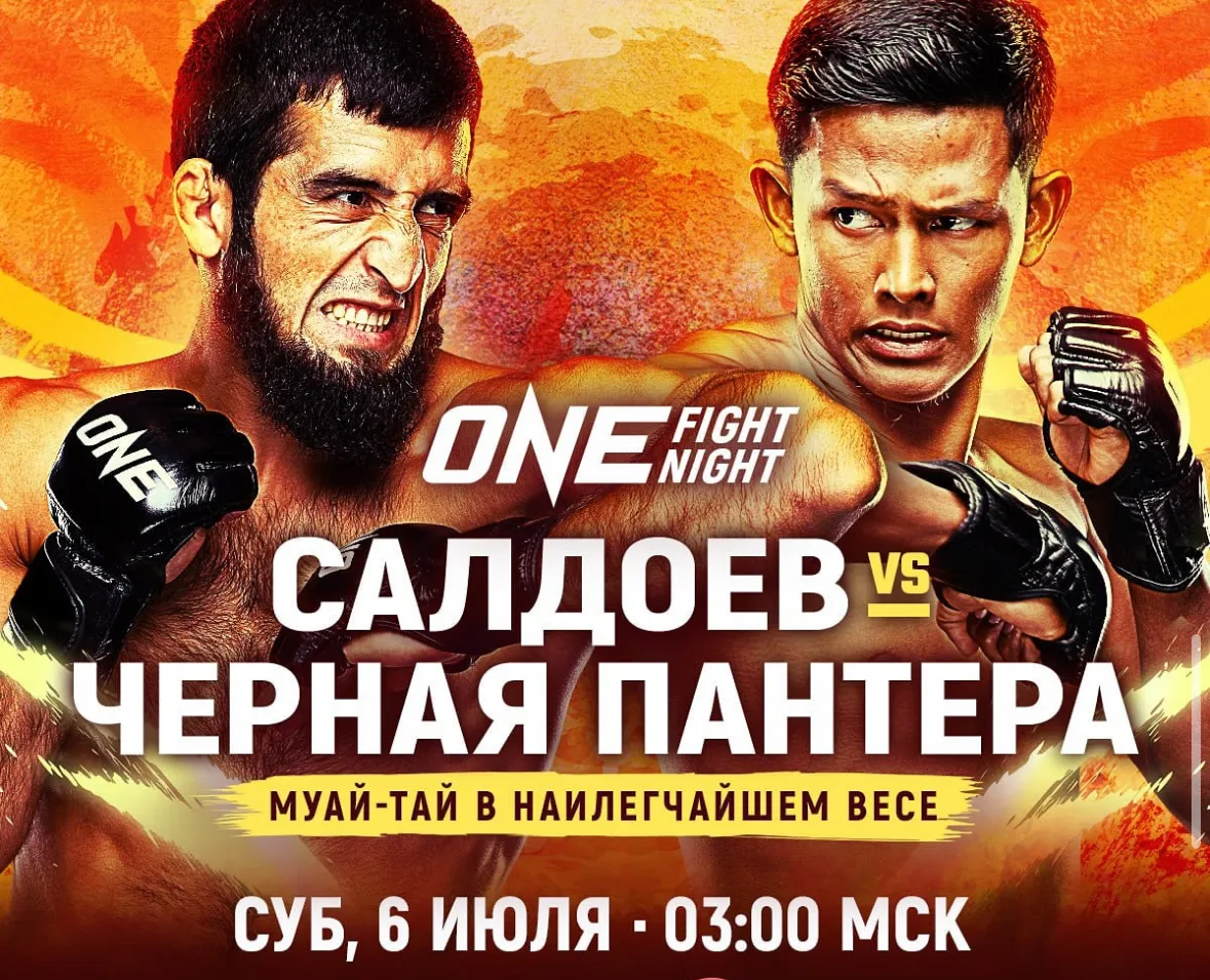 Постер боя Салдоев – Черная Пантера