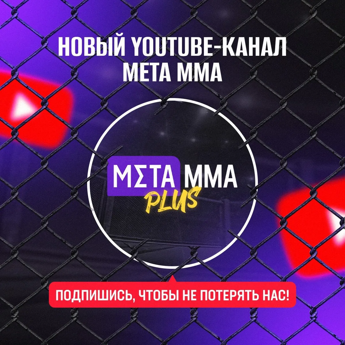 Нажми на картинку и подпишись на Meta MMA Plus