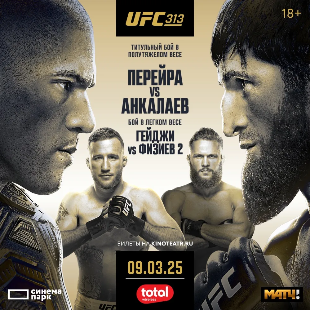 UFC 313 9 марта, Магомед Анкалаев – Алекс Перейра