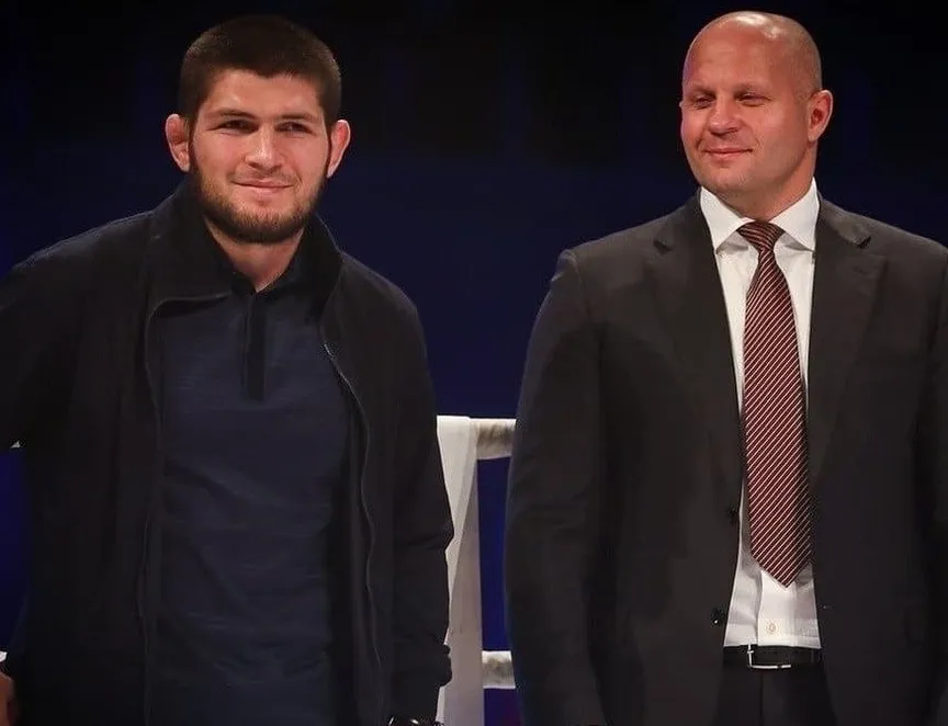 Хабиб Нурмагомедов и Федор Емельяненко