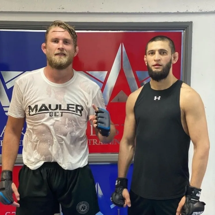 Александр Густафссон и Хамзат Чимаев