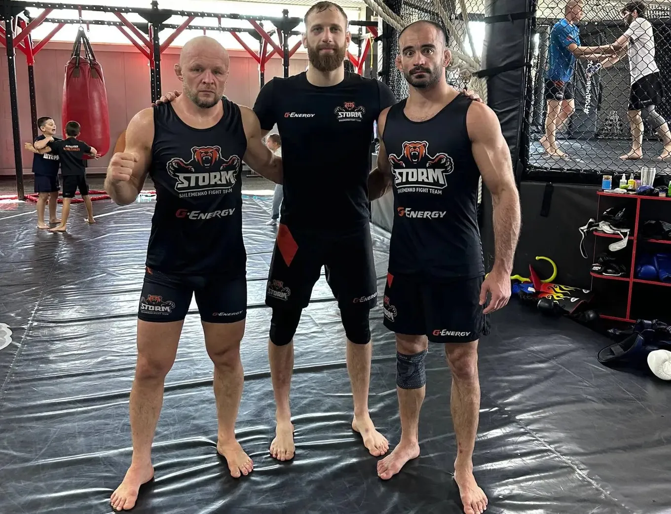 Александр Шлеменко, Андрей Пуляев и Андрей Корешков