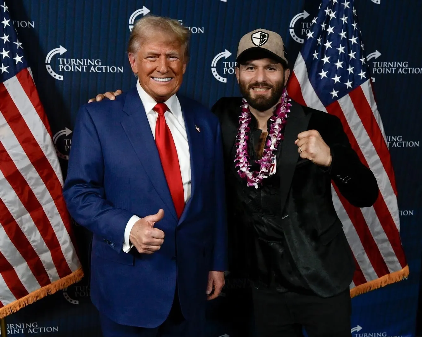 Дональд Трамп и Хорхе Масвидаль