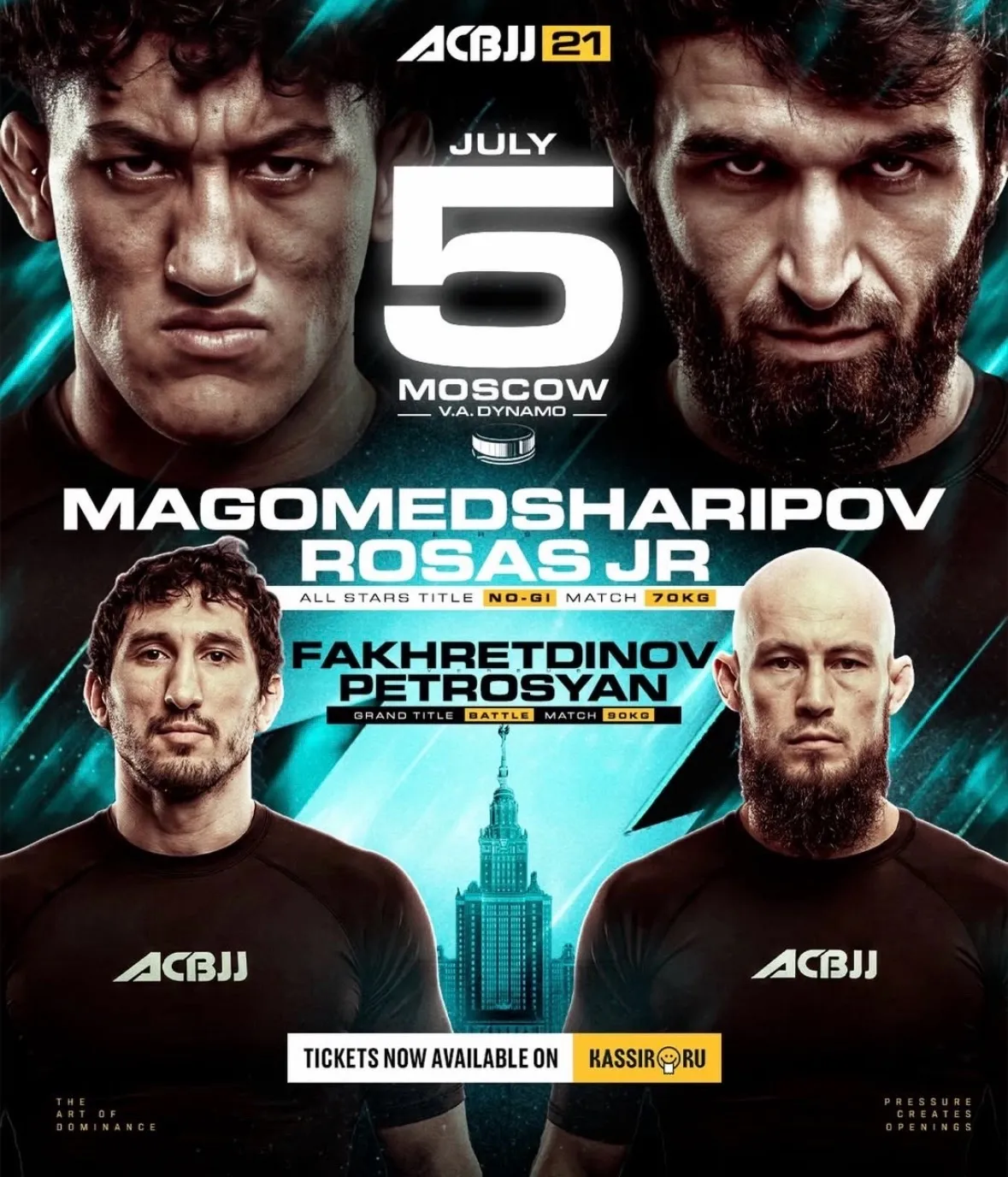 Постер турнира ACBJJ 21