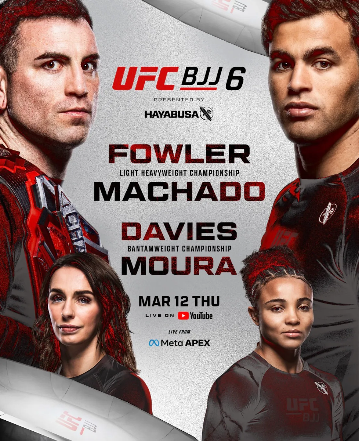 Постер турнира UFC BJJ 6