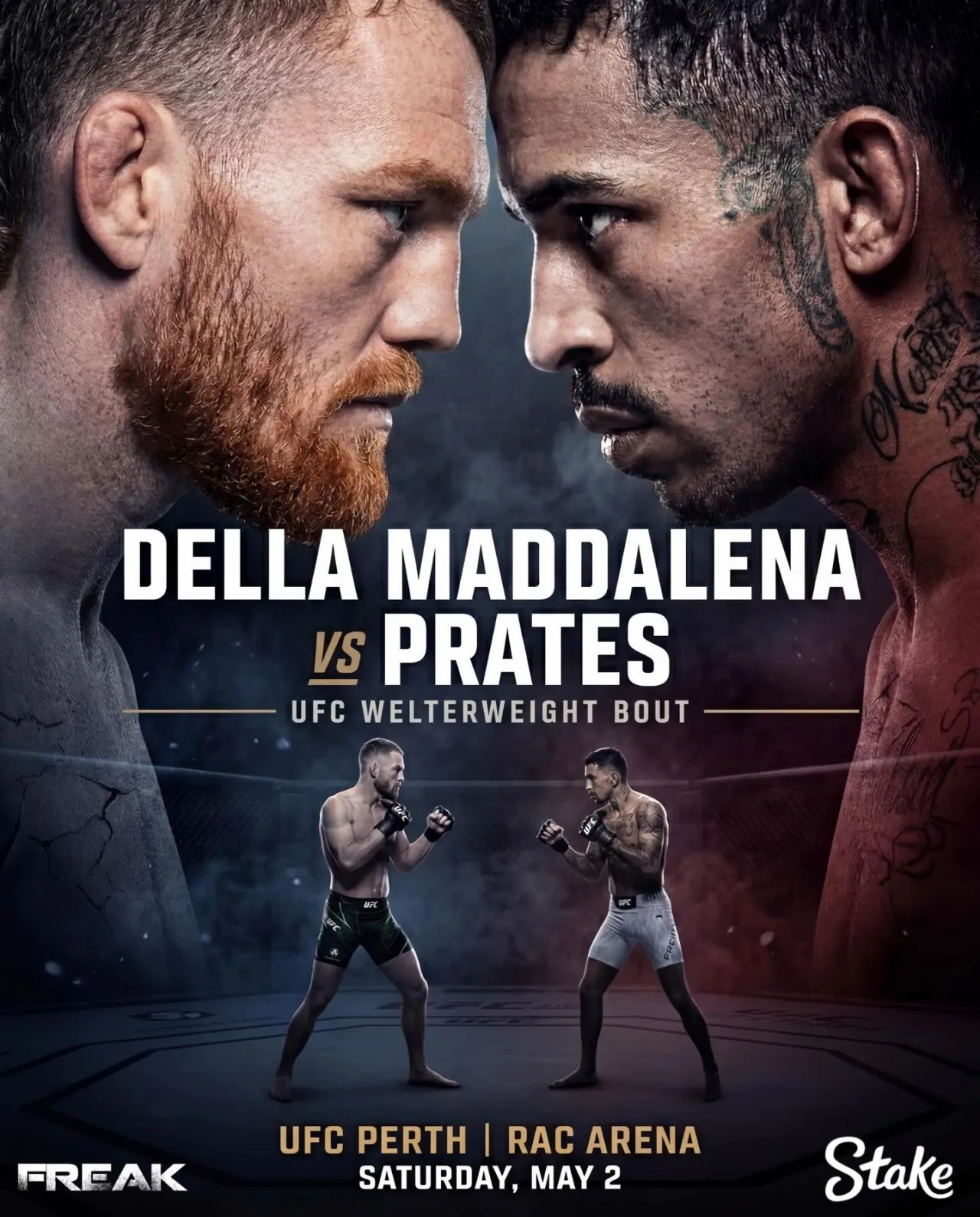 UFC: Делла Маддалена – Пратес