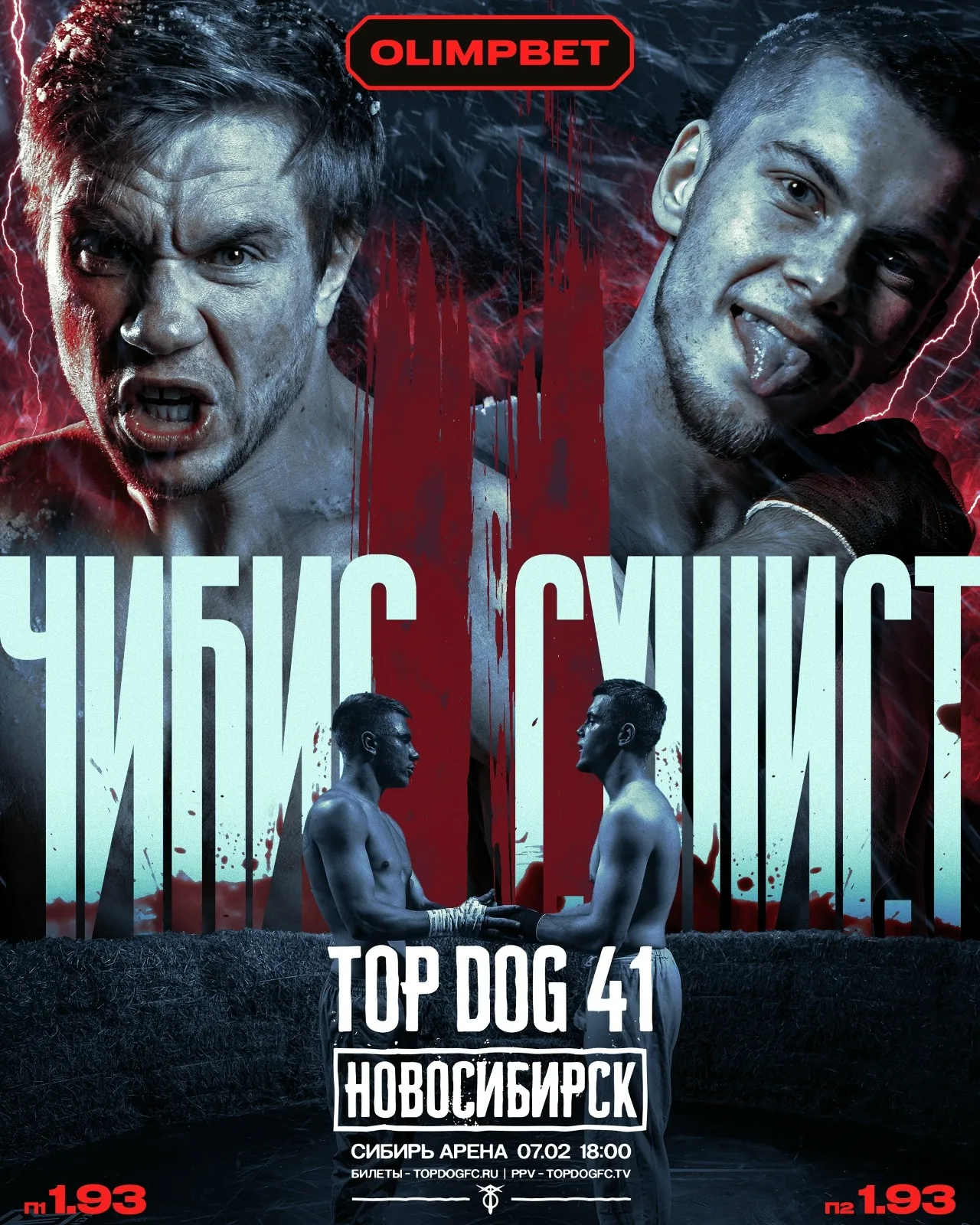 Николай «Чибис» Чибисов – Алексей «Сушист» Мешков