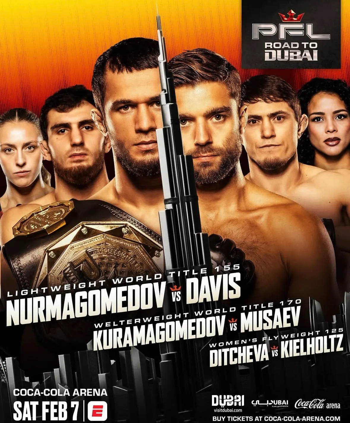 Постер турнира PFL Road to Dubai