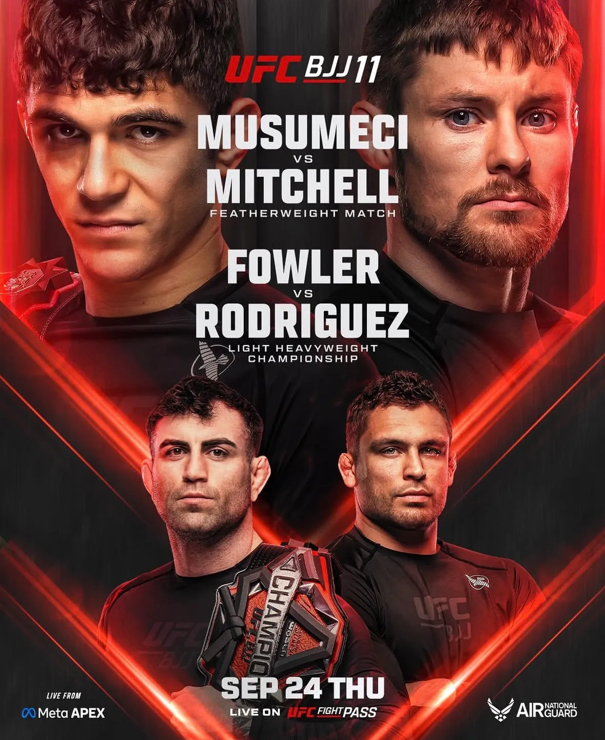 Постер турнира UFC BJJ 11