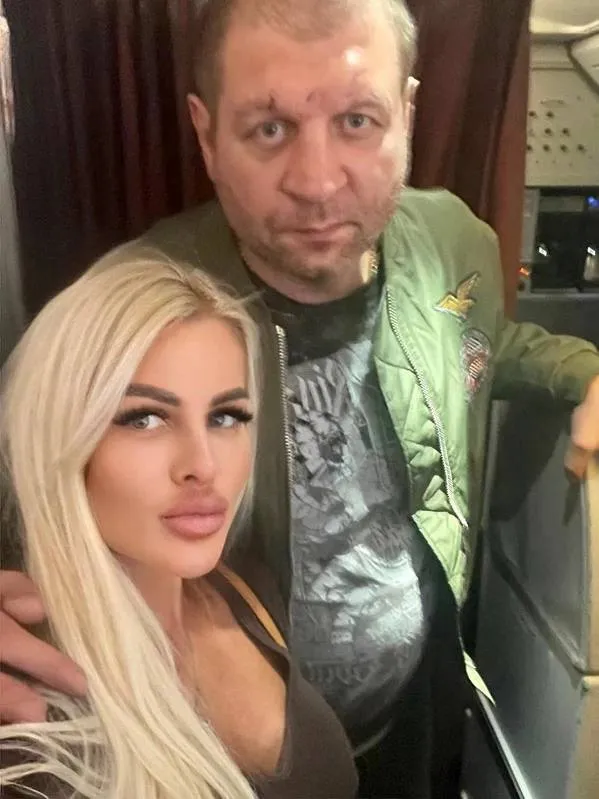 Анна Данилова и Александр Емельяненко