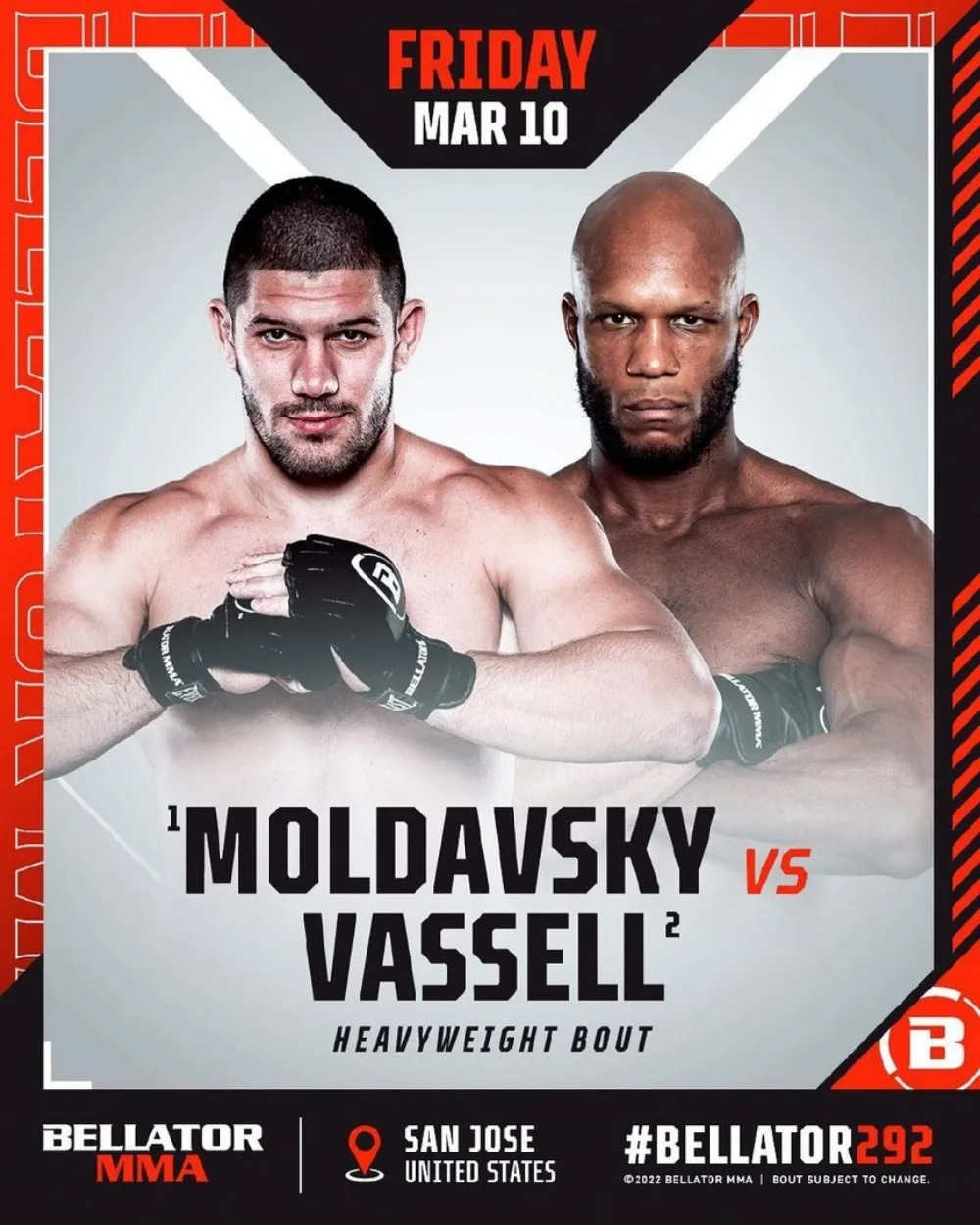 Валентин Молдавский – Линтон Васселл на Bellator 292 11 марта