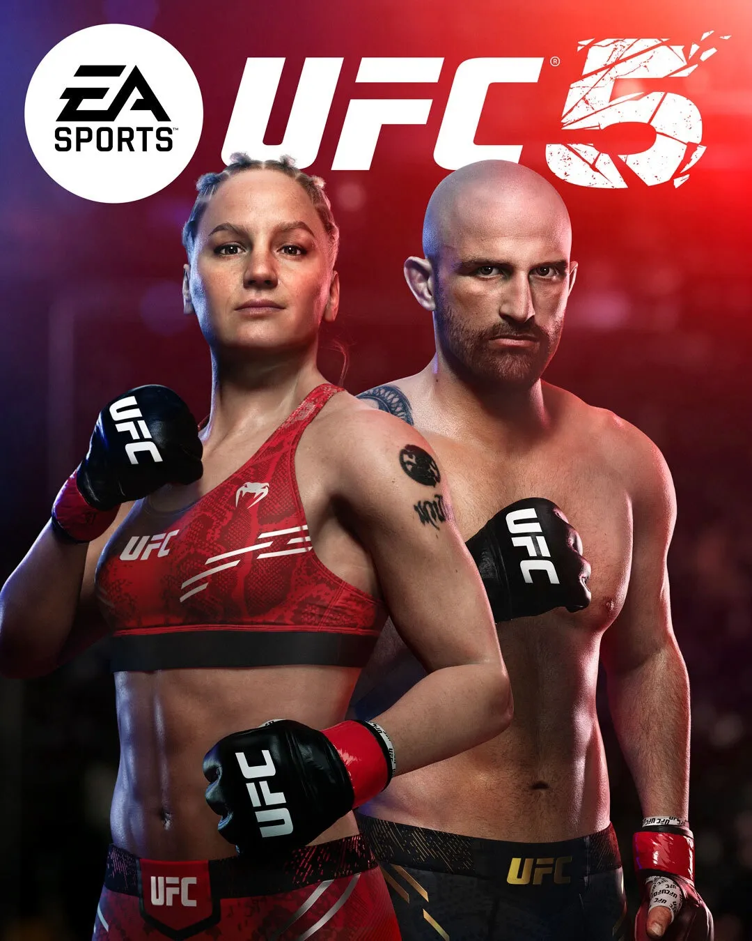 Валентина Шевченко и Александр Волкановски украсили собой обложку игры UFC 5