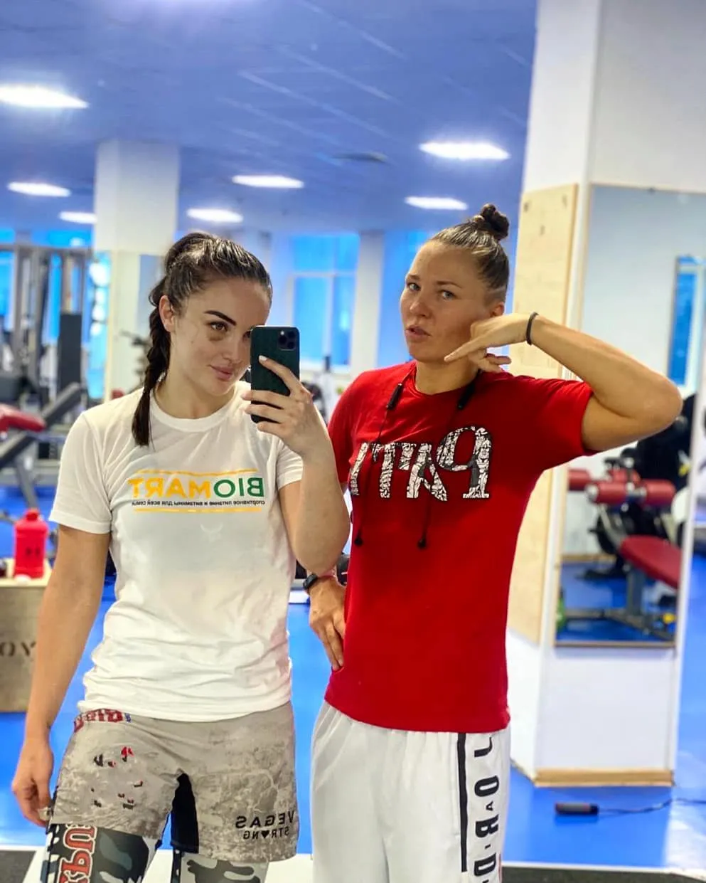 Диана Авсарагова и Ирина Алексеева