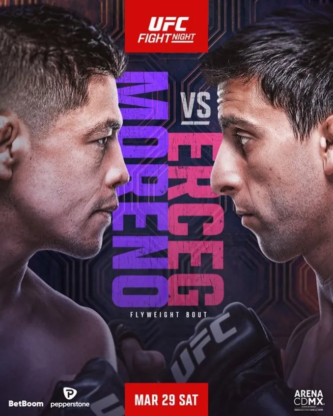 Постер турнира UFC on ESPN 64 в Мехико