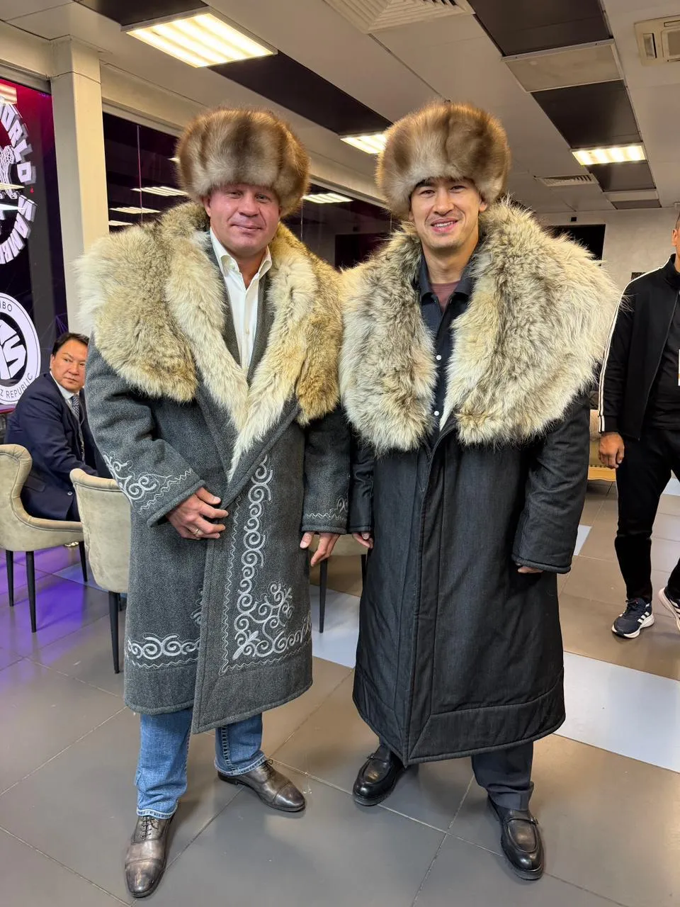 Федор Емельяненко и Дмитрий Бивол