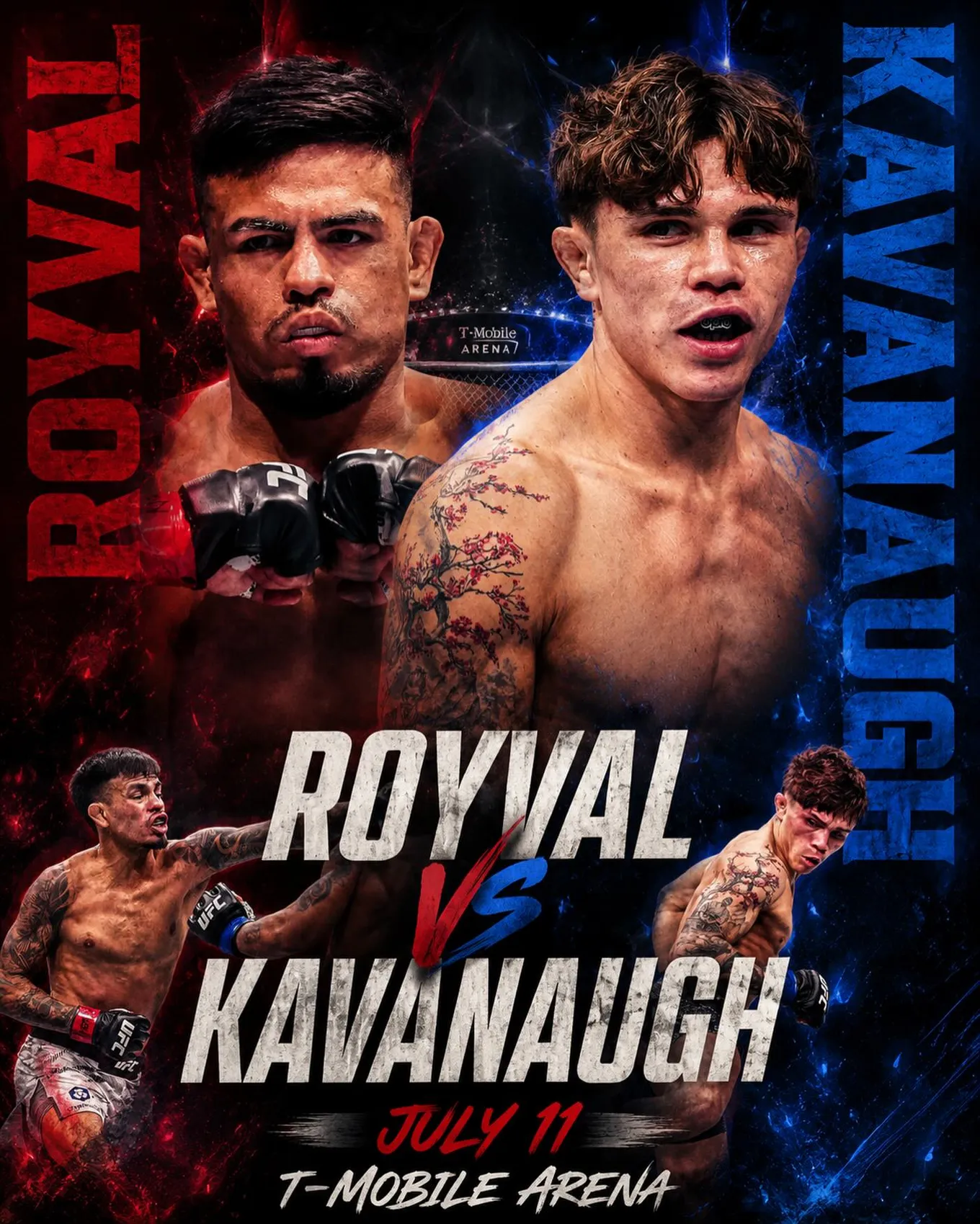 Бой Брэндон Ройвал – Лонэ Кавана 12 июля на UFC 329