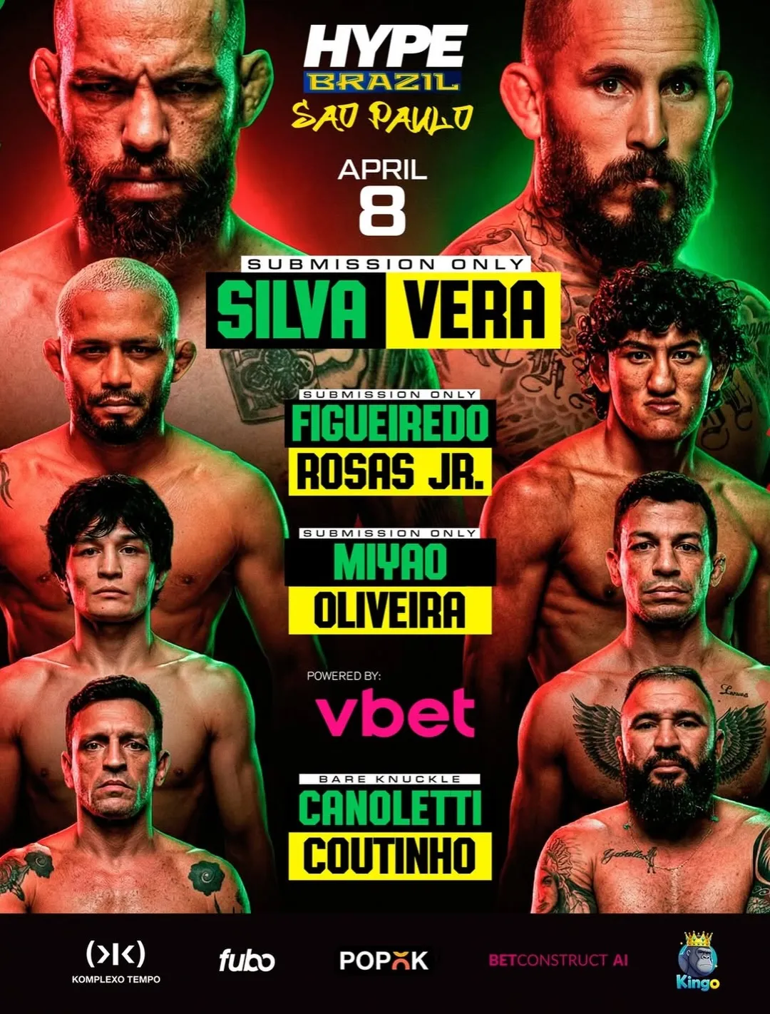 Главный кард Hype Brazil