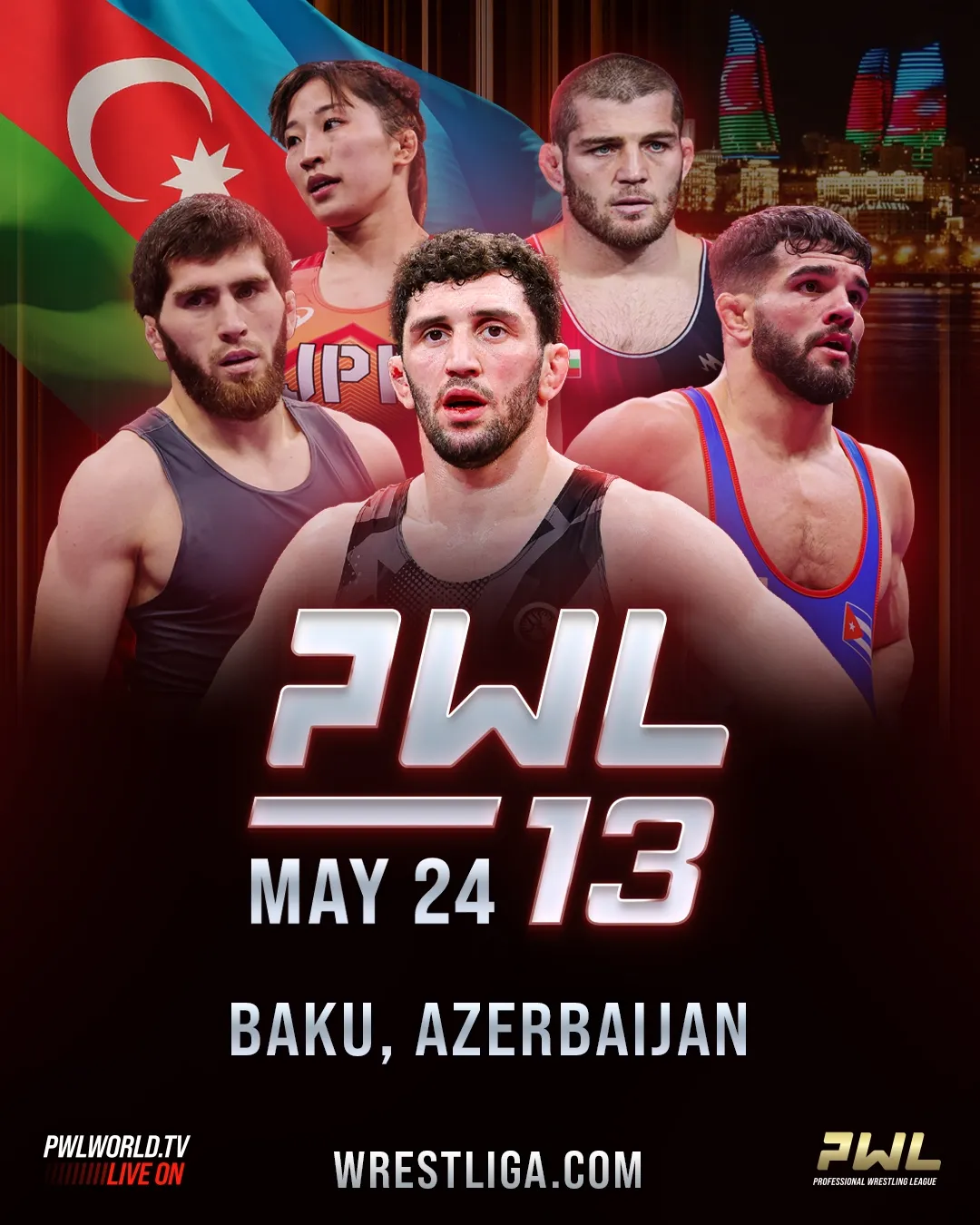 PWL 13 World Series 24 мая в Баку