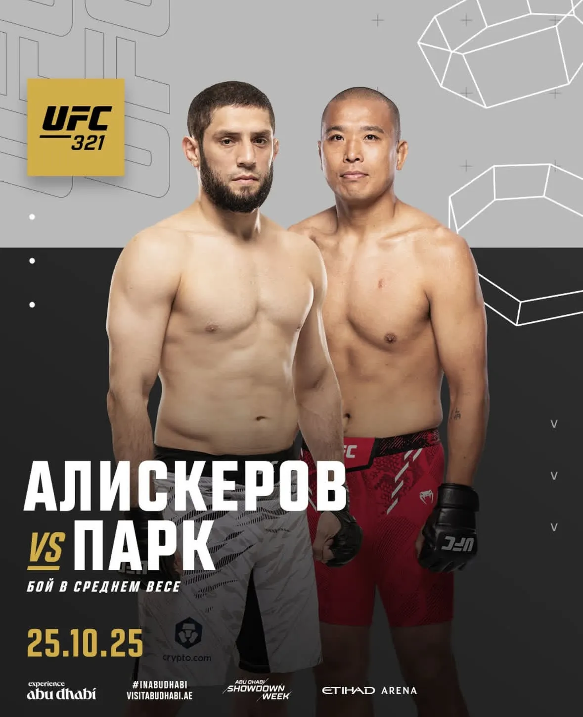 Постер боя Алискеров – Пак