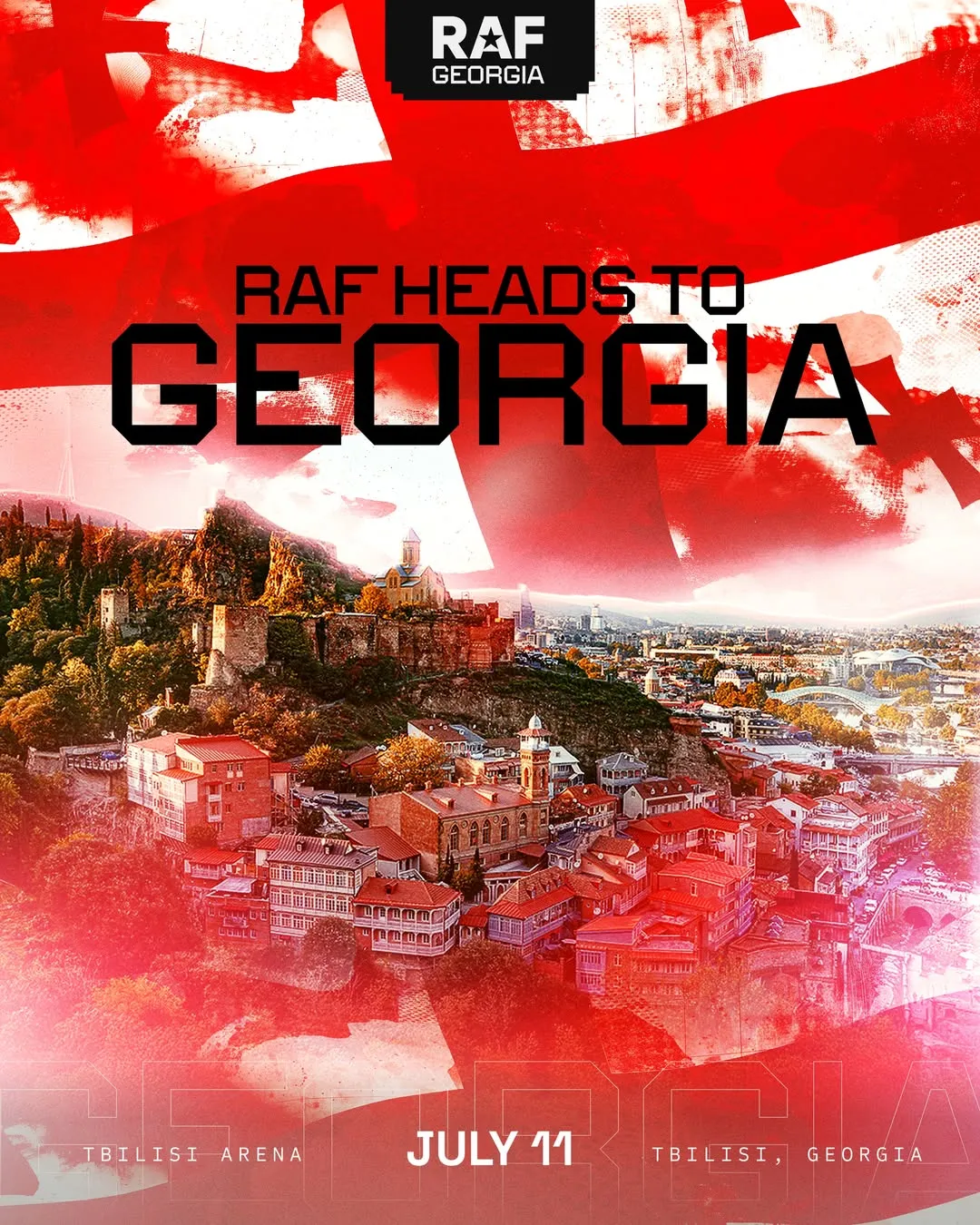 Постер турнира RAF Georgia