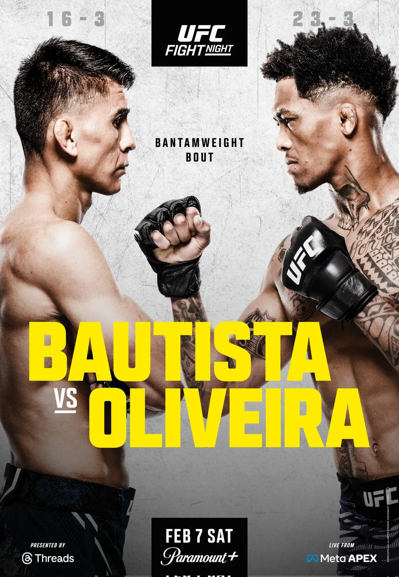 Постер турнира UFC Fight Night