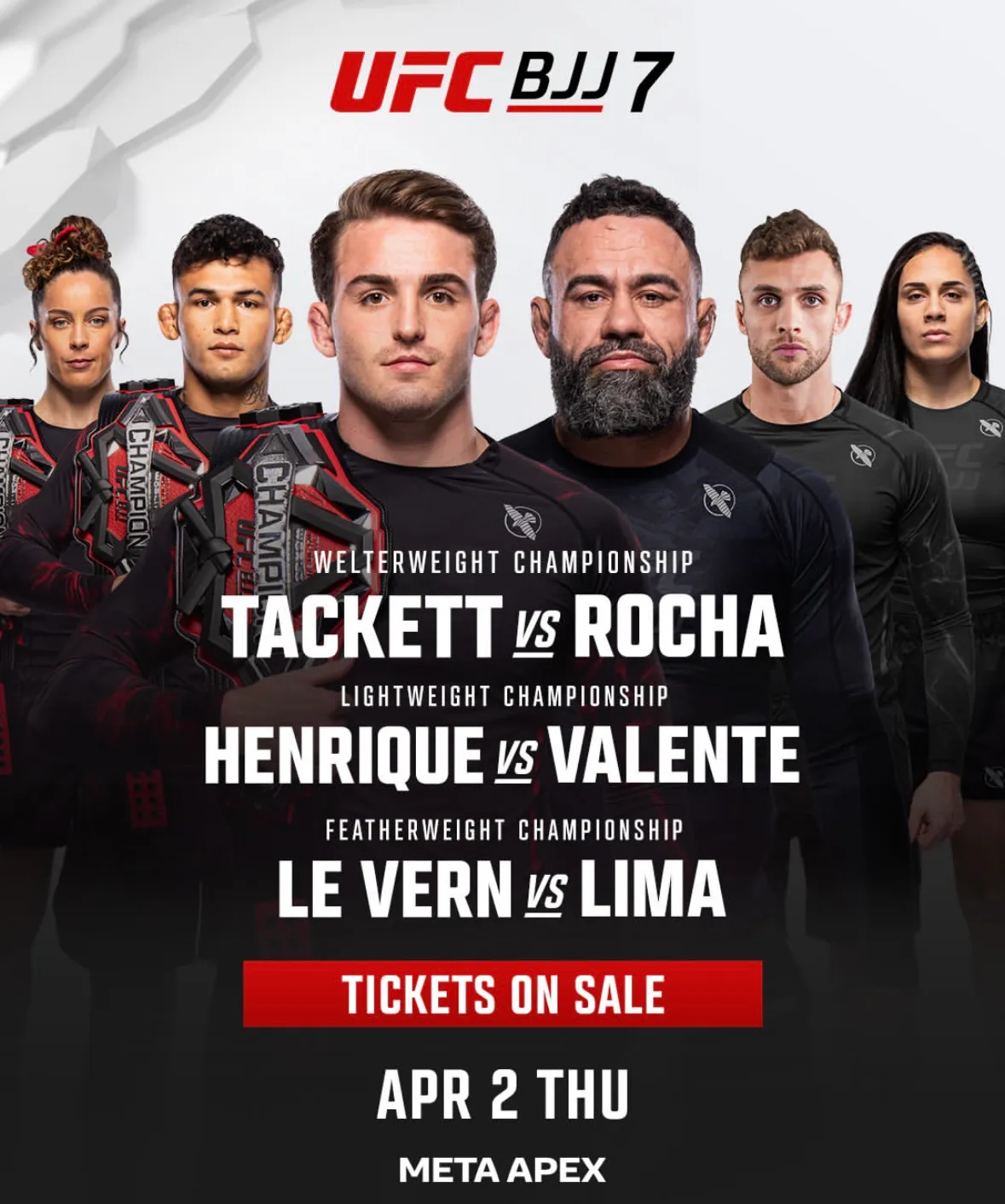 Постер турнира UFC BJJ 7