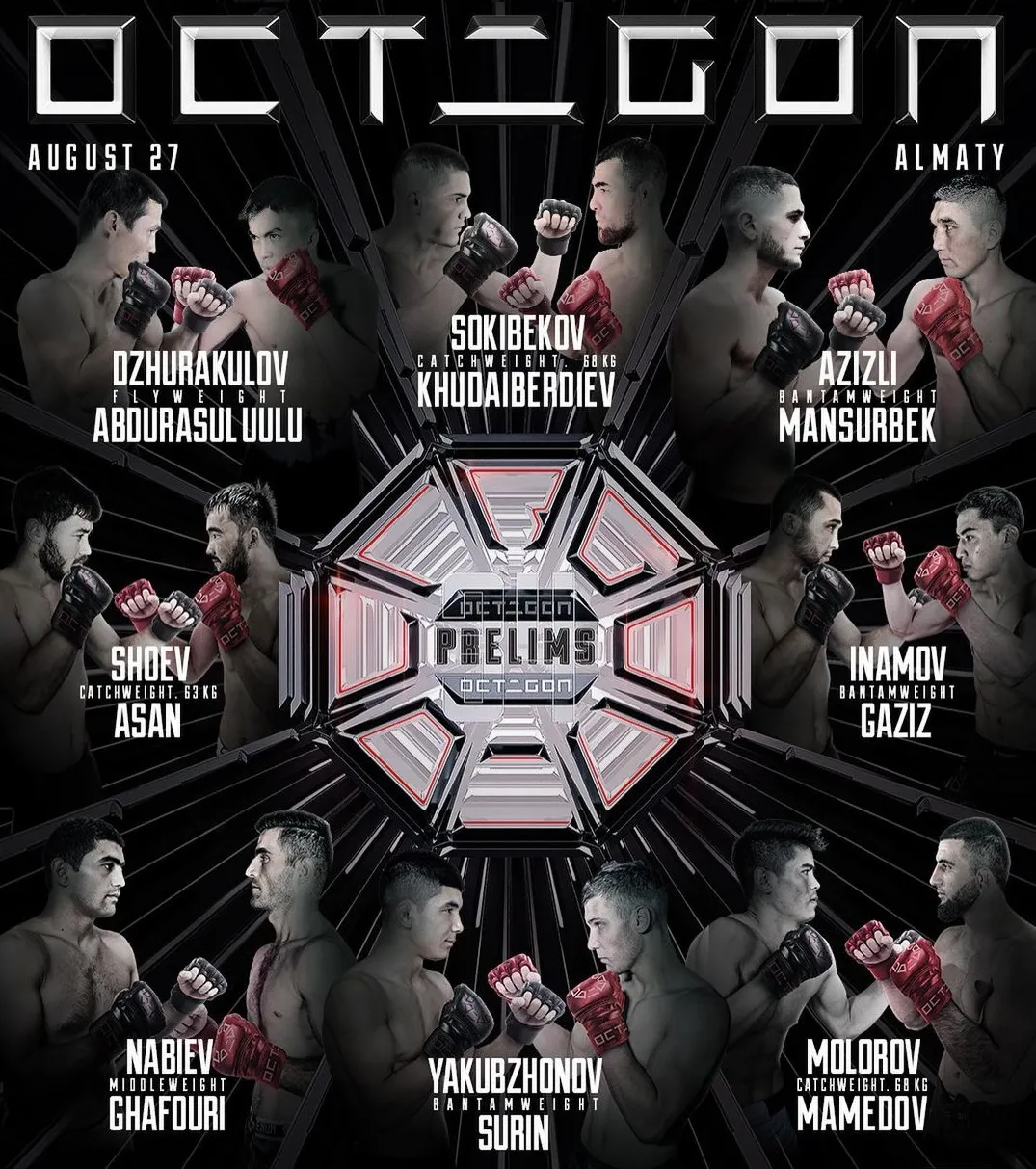 Octagon 34: предварительный кард